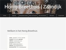 Tablet Screenshot of honigbreethuis.nl